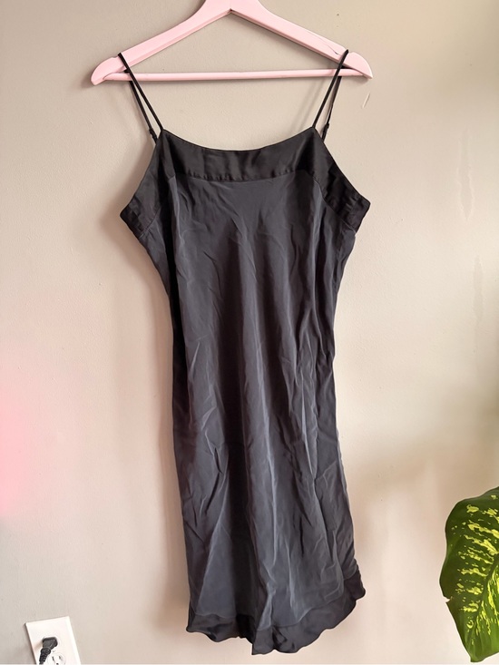 Yamamay Dresses & Skirts - Black Satin Slip Dress